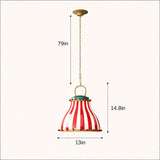 Candy Stripe Pendant