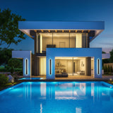 Armor Extra Wide Outdoor Wall Sconce Novus Decor