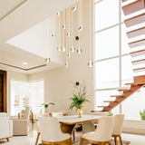 Crystal Bubble Pendant Light Novus Decor