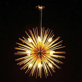 Sunburst Chandelier - Novus Decor Lighting