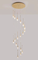 Crystal Champagne Pendant - Novus Decor Lighting
