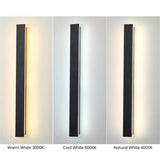 Armor Extra Wide Outdoor Wall Sconce Novus Decor