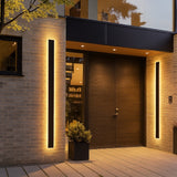 Armor Extra Wide Outdoor Wall Sconce