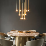 Slim Multi Pendant Light - Novus Decor Lighting