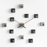 Square Modern Wooden Wall Clock - Novus Decor Wall Decor