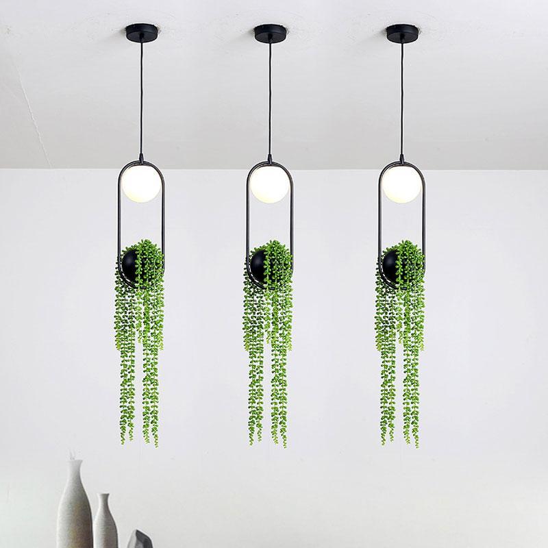 hanging plant lamp Sky Garden Planter Pendant Light