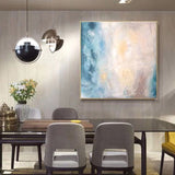 Large Modern Art Oil Painting On Canvas - A Touch of Spring - Novus Decor Wall Decor