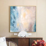 Large Modern Art Oil Painting On Canvas - A Touch of Spring - Novus Decor Wall Decor