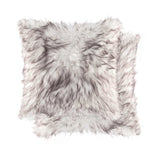 Gradient Chocolate Faux 18" x 18" - Pillow 2-Pack - Novus Decor pillow