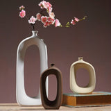 Zen Aerial Ceramic Vase - A Set of Three - Novus Decor Accessories