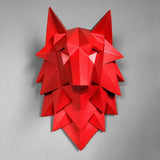 Wolf Head Sculpture Wall Decor - Novus Decor Wall Decor