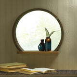 Wooden Mirror With Shelf - Novus Decor Wall Decor