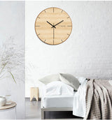 Minimalist Wooden Wall Clock - Novus Decor Wall Decor