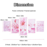 Sakura Flower Canvas Art - Novus Decor Wall Decor