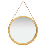 Wall Mirror with Strap 15.7" White - Novus Decor Wall Decor