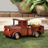 Red Truck Solar Light Planter - Novus Decor Accessories