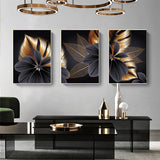 Tropical Plant Gold Painting - Novus Decor Wall Decor