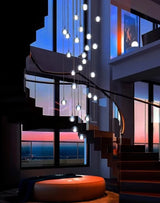 Crystal Bubble Pendant Light - Novus Decor Lighting