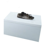 Wooden Boxes with Gemstone on Top - Novus Decor Accessories