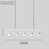 Aurum Stripe Hanging Light - Novus Decor Lighting