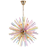 Rainbow Crystal Chandelier - Novus Decor Lighting