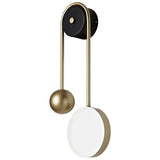 Libra Gold Wall Lamp - Novus Decor Lighting