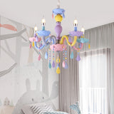 Enchanting Rainbow Chandelier - Novus Decor Lighting
