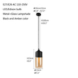 Nordic Glass Pendant Lamp - Novus Decor Lighting