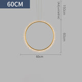 Circle Crystal Chandelier - Novus Decor Lighting