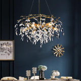 Laurel Crystal Chandelier Novus Decor