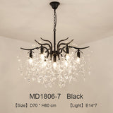 Folius Crystal Chandelier - Novus Decor Lighting