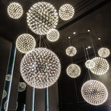Sparkling Sphere Hanging Light - Novus Decor Lighting