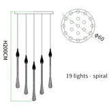 Crystal Drop Pendant Light - Novus Decor Lighting