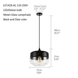 Nordic Glass Pendant Lamp - Novus Decor Lighting