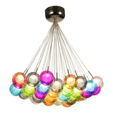 Savon Glass Bubble Chandelier - Novus Decor Lighting