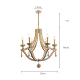Scandinavian Turquoise Chandelier - Novus Decor Lighting