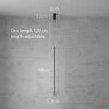 Minimalist Slender Hanging Light - Novus Decor Lighting