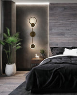 Circulos Brass Ring Wall lamp - Novus Decor Lighting