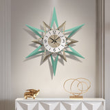 Northern Star Metal Wall Clock - Novus Decor Wall Decor