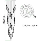 Crystal Drop Pendant Light - Novus Decor Lighting