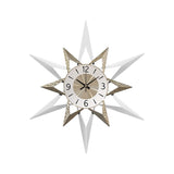 Northern Star Metal Wall Clock - Novus Decor Wall Decor