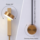 Axis Rotatable Wall Light - Novus Decor Lighting