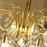 Folius Crystal Chandelier - Novus Decor Lighting