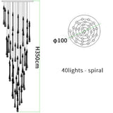 Crystal Drop Pendant Light - Novus Decor Lighting