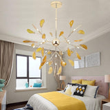 Natural Agate Stone Chandelier - Novus Decor Lighting