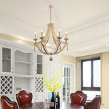 Scandinavian Turquoise Chandelier - Novus Decor Lighting