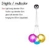 Savon Glass Bubble Chandelier - Novus Decor Lighting