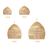 Rattan Hanging Pendant - Novus Decor Lighting