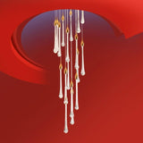 Crystal Drop Pendant Light - Novus Decor Lighting