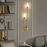 Duo - Brass Wall Light - Novus Decor Lighting